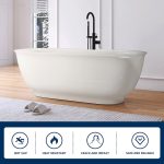 jade touch stone resin bathtub