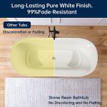 jade touch stone resin bathtub